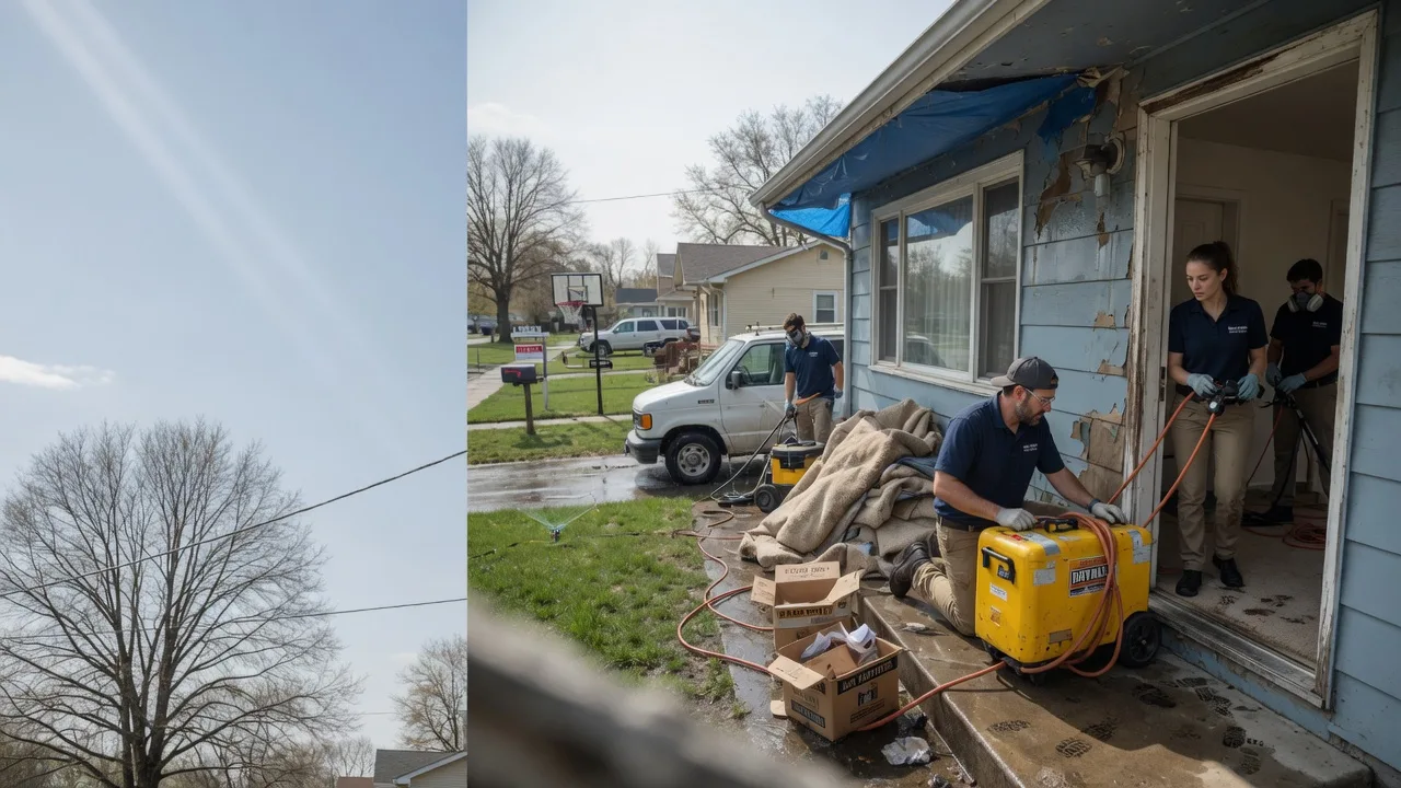 Basement Flood Cleanup in Thurston, NE near me